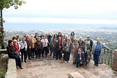 Tercera visita de los/as mayores a Mijas